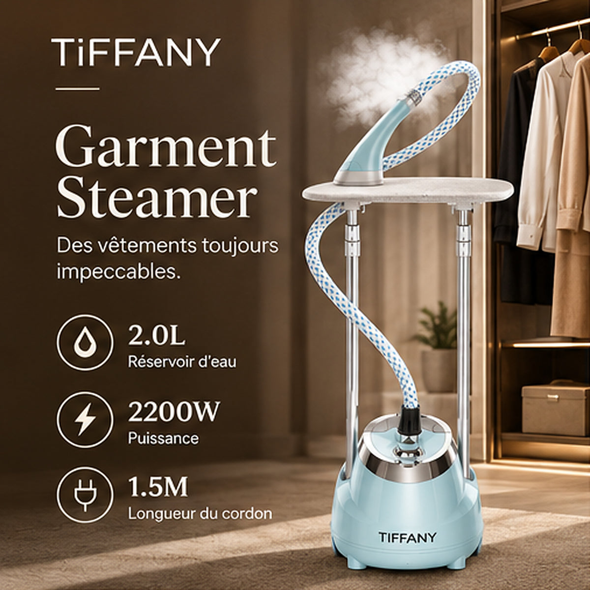 Défroisseur Vapeur TF 2200W