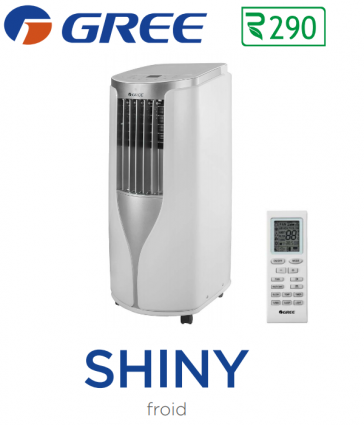 GREE SHINY 12 R290 : Climatiseur Mobile
